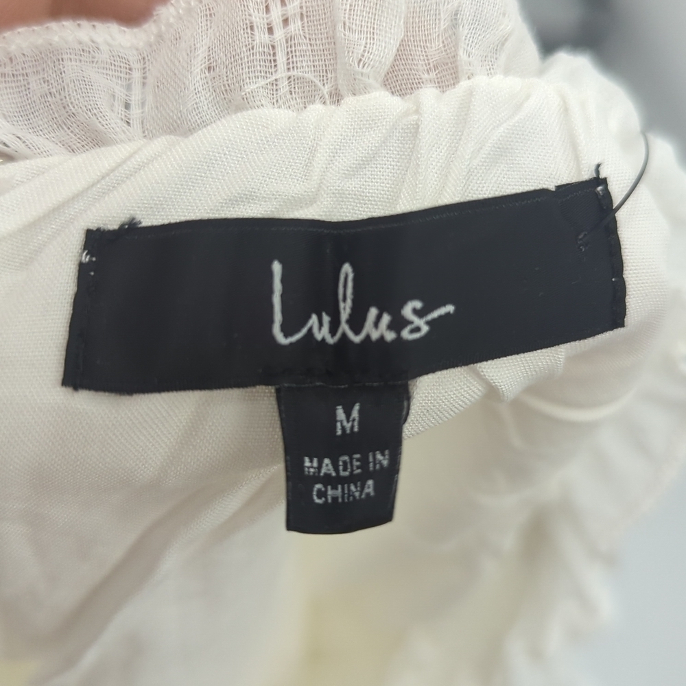 NWT LULU'S Daylight Darling Ruffled Mini Dress - Picture 11 of 11